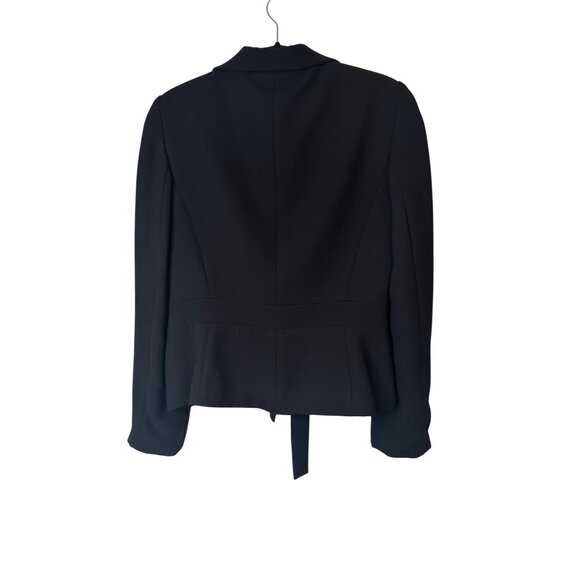 2/$30 Talbots Size 10 Black Blazer Jacket Polyester & Acetate - Picture 8 of 15